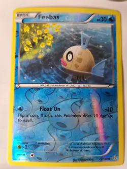 Feebas 43/160 XY Primal Clash Reverse Pokemon Holo Foil Nice! - Image 1