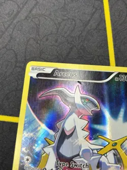 Arceus XY116 - Mythical Pokemon Card - Full Art XY Black Star Promo - MP/LP - Image 3