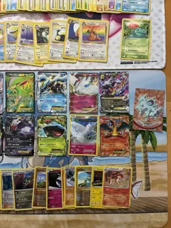 Vintage Pokemon Card Lot Holo Etc MP-Damaged Flareon Charizard Fire 565+ - Image 2