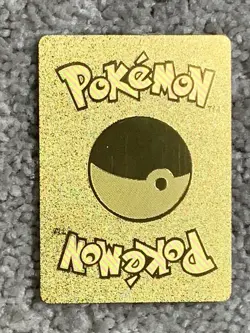 Snorlax VMAX Gold Foil Pokemon Card Fan Art Display Card HP340 - Image 2