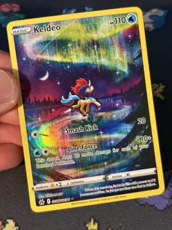 Pokemon Cards Keldeo GG07/GG70 Galarian Gallery Crown Zenith - (NM) - Image 2