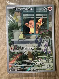 Charmander 044 SVP Pokemon Center Stamp Stamped Promo Pokemon Card SEALED - Image 3
