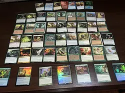 MTG Plants / Ooze/ Fungus Themed Magic The Gathering Card Lot+ Bonuses ! - Image 2