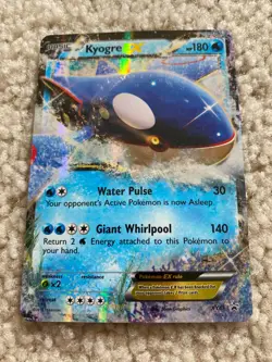 Pokemon TCG Kyogre EX Black Star Promos XY41 Holo Promo 2015 Card NM M - Image 1