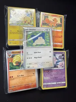 Pokemon 400 Cards Bulk Lot - Common Uncommon Rare with Tin - Image 3