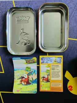 Pokemon Paldea Friends Mini Collector Tins Set With Stickers! (EMPTY, NO CARDS) - Image 3
