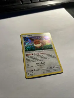 Eevee - (Cosmos Holo) 101/149 Sun & Moon Era Pokemon Card TCG 2017 NM - Image 2