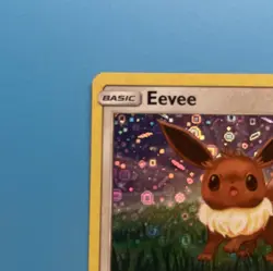 Pokemon Eevee Holo Promo Card - Sun & Moon Set - 101/149 - NM - Image 3