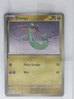 Pokemon TCG Dreepy Prismatic Evolutions Card 071/131 Masterball Reverse Holo - Image 3