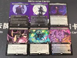 Lot 6 MTG Edge Of Eternities Foil/Regular Elegy Acolyte Alpharael, Stonechosen - Image 1