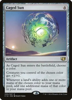 Caged Sun - Commander 2014 (C14)(233) - Magic The Gathering LP Lightly Played - Image 1