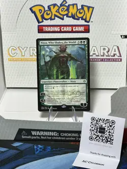 NISSA, WHO SHAKES the WORLD : War of the Spark MtG Magic Gathering - Image 4