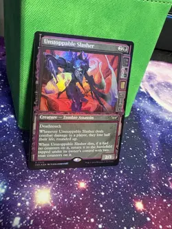 Unstoppable Slasher, 0312 (Showcase FOIL) - MTG: Duskmourn: (DSK) NM/M - Image 1