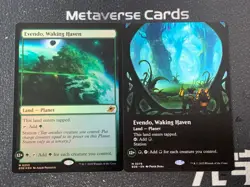 Lot 2 MTG Edge Of Eternities Evendo, Waking Haven 0253 0279 Foil - Image 1