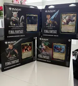 Magic: The Gathering Final Fantasy Commander Deck Bundle (All 4 Decks) IN STOCK! - Image 1