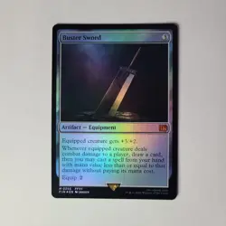 Buster Sword Mythic - MTG - Final Fantasy Foil #0255 - Image 1