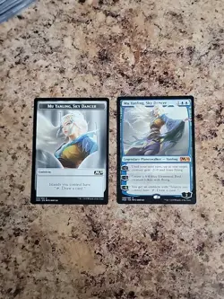 MTG MU YANLING, SKY DANCER Mythic With Emblem Core Set 2020 Unplayed Commander - Image 2
