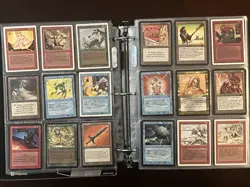 Big Old Vintage Magic The Gathering 1044 Cards Collection Binder Alpha Mtg Lot - Image 5