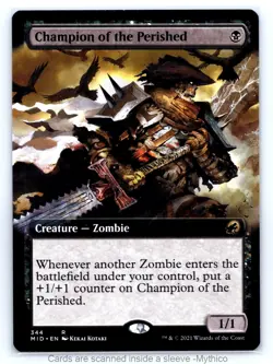 MTG - Champion of the Perished (Extended Art) Innistrad: Midnight Hunt NM - Image 1