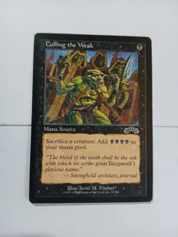 Magic The Gathering Culling the Weak Exodus Near Mint Condition ●45 - Image 1