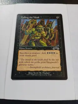 Magic The Gathering Culling the Weak Exodus Near Mint Condition ●45 - Image 5