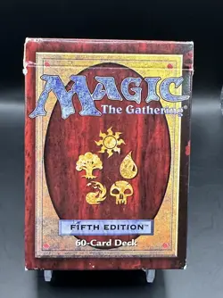 5th Edition Empty Starter Deck Box - MTG - Magic The Gathering - RARE - Image 1
