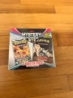 Pokemon Mystery Power Box Chase Pack Seeded 1:10 (5 Booster Packs) NEW SEALED - Image 1