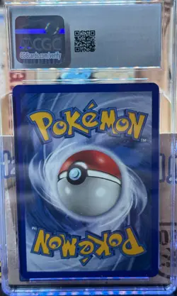 Pokemon Team Aqua's Carvanha EX Magma Vs Aqua Reverse Holo #25 CGC 10 - Image 2