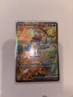 Pokemon Card Keldeo EX 169/086 White Flare SV11W SAR Full Art - Image 1