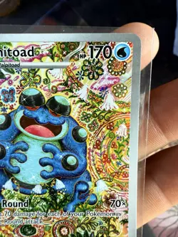 Seismitoad 105/086 - Illustration Rare - Black Bolt Pokemon 2025 - Near Mint - Image 2