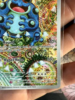 Seismitoad 105/086 - Illustration Rare - Black Bolt Pokemon 2025 - Near Mint - Image 5