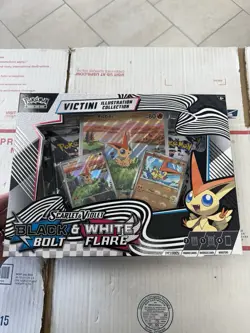 Pokemon TCG Black Bolt & White Flare Unova Victini Illustration NEW 10-10029-102 - Image 1