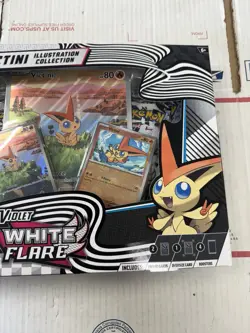 Pokemon TCG Black Bolt & White Flare Unova Victini Illustration NEW 10-10029-102 - Image 3