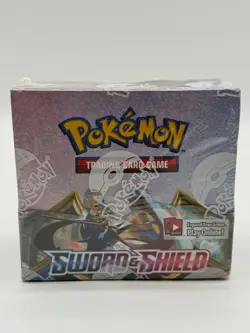 Pokemon TCG SWORD & SHIELD Base Set Booster Box SEALED - Image 1
