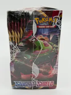 Pokemon TCG SWORD & SHIELD Base Set Booster Box SEALED - Image 4