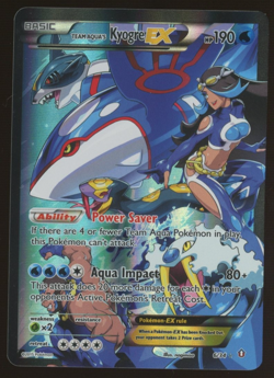 Pokemon Card - Team Aqua's Kyogre EX Double Crisis 6/34 Ultra Rare - Image 1