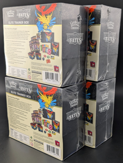 Lot of (4) Pokemon Sun & Moon Hidden Fates Elite Trainer Box ETB Sealed - Image 4