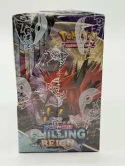 Pokemon TCG Chilling Reign Sword and Shield Booster Box (36 Packs) SEALED - Image 4
