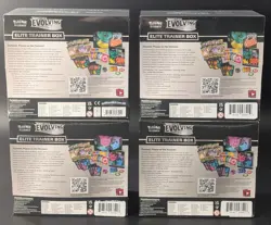 Lot of (4) Pokemon TCG: Sword & Shield Evolving Skies Elite Trainer Box Sealed - Image 2