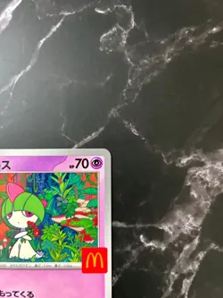 Ralts 021/M-P McDonald's Promo Pokemon Card Game Japanese Limited 2025 NM - Image 3