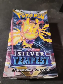 Pokemon Silver Tempest Sleeved Booster Packs (9 Total Packs) - Image 1