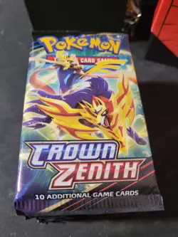 Pokemon TCG Crown Zenith Booster Pack Lot (19 Packs) - Factory Sealed - Image 1