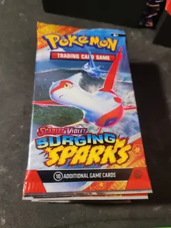 Pokemon TCG: Scarlet and Violet Surging Sparks [LOT OF 11] Booster Pack Sealed - Image 1