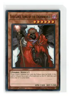 Lich Lord, King of the Underworld - SR06-EN005 1st Edition - YuGiOh-LP - Image 1