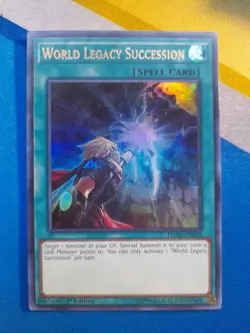 Yugioh World Legacy Succession FLOD-EN058 Ultra Rare 1st Ed NM - Image 1