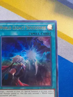 Yugioh World Legacy Succession FLOD-EN058 Ultra Rare 1st Ed NM - Image 4