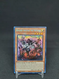 Blazing Cartesia, the Virtuous MP23-EN162 Prismatic Secret Rare 1st Ed NM Yugioh - Image 1
