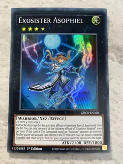 Yugioh - Exosister Asophiel - GRCR-EN020 - Super Rare - 1st Edition - Image 1