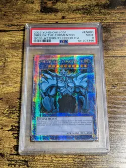 Yugioh God Card Set Obelisk/Slifer/Ra LC01-EN001/2/3 PSA 9 MINT QCSR - Image 3