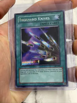 Thousand Knives PCY-003 Power of Chaos: Yugi the Destiny | Secret Rare | LP Holo - Image 1